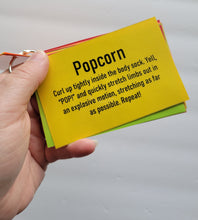 Body Sock Activity Cards