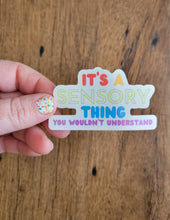 Sensory Thing Sticker