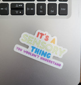 Sensory Thing Sticker