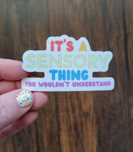 Sensory Thing Sticker