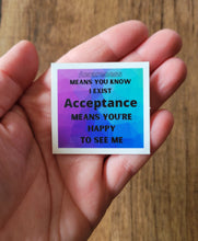 Autism Awareness/Acceptance Sticker