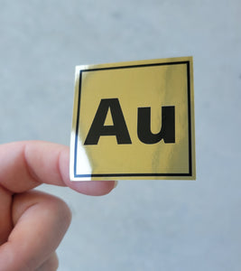 Autism Gold Sticker