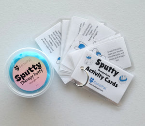 Sputty Therapy Putty and Activity Cards